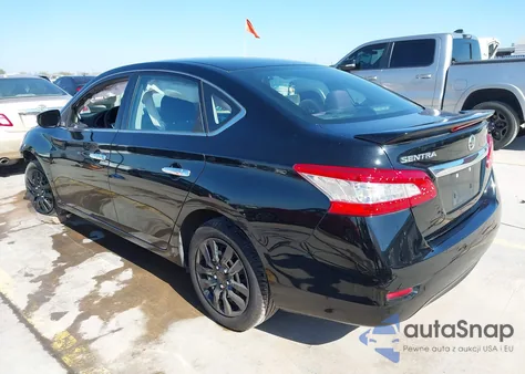 2015 Nissan Sentra S z USA, uszkodzony, nr VIN 3N1AB7AP5FY254646
